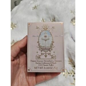 Flower Knows Strawberry Rococo Embossed Blush - 03 Classic Ballet